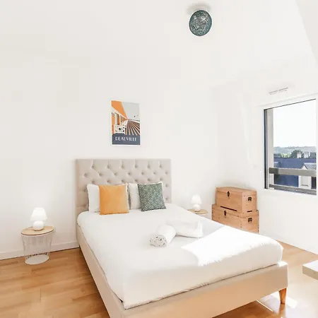 Le Coquillage - Balcon - Parking Prive - Centre Deauville