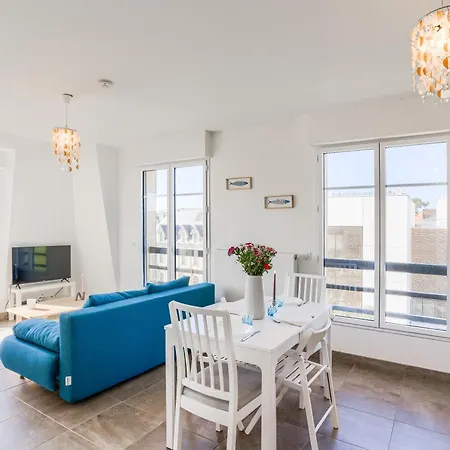Apartmán Le Coquillage - Balcon - Parking Prive - Centre Deauville