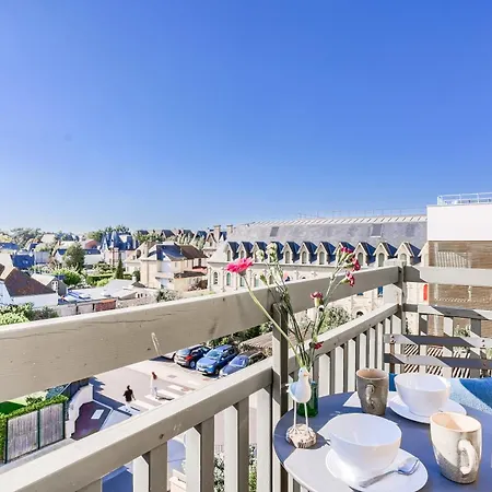 Le Coquillage - Balcon - Parking Prive - Centre Deauville