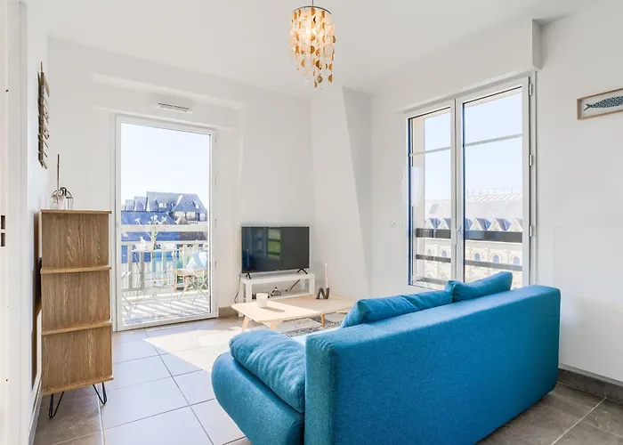 Le Coquillage - Centre, Parking Prive Deauville